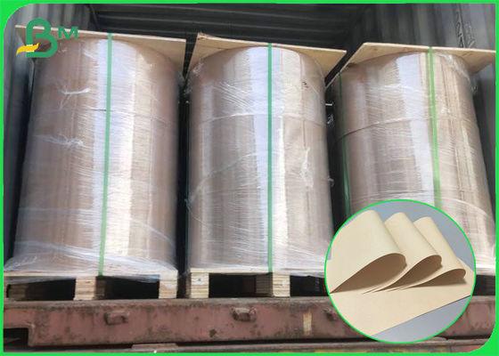 Le papier en bambou inoffensif de Brown emballage de pulpe de la catégorie comestible 50g 250g pour faire enveloppent