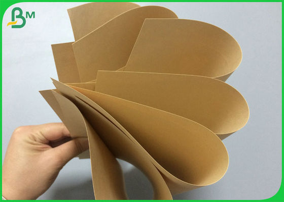 Matériel réutilisé par petit pain en bambou extérieur doux de papier d'emballage de pulpe de 115gsm 140gsm