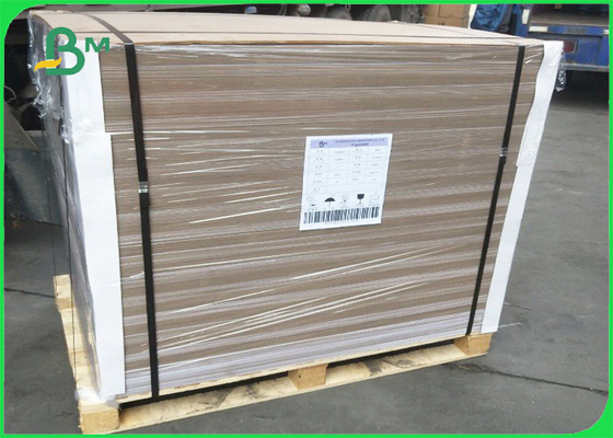 Le papier compostable de Papier d'emballage a enduit la catégorie comestible moyenne 270gsm de papier de Papier d'emballage Brown