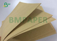 papier d'emballage naturel flexible de largeur de 70gsm 80gsm 113cm Rolls pour la nourriture de paquet