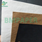 0.55mm 0.8mm Papier en fibres de cellulose Noir et brun 150cm × 100M