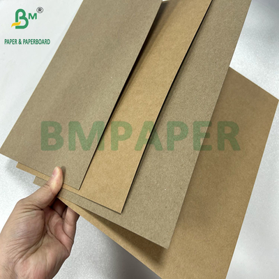 270 gr 300 gr Large format papier artisanal en rouleau non blanchi pour sacs de magasinage 85 cm 120 cm