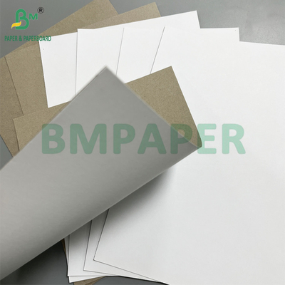 Bonne rigidité 1000gm Blanc revêtu de gris Dos Duplex En carton épais