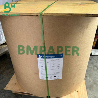 Papier synthétique thermique Jumbo Roll 1090mm*8000m Matériau de papier pour étiquettes résistant aux déchirures