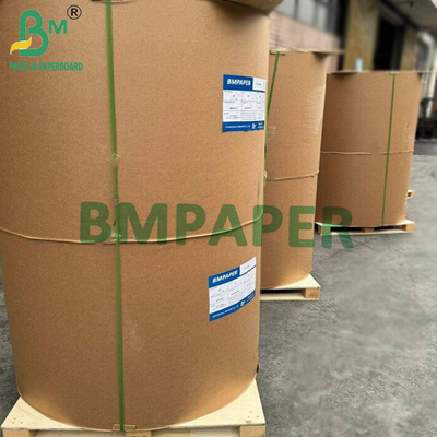 Papier synthétique thermique Jumbo Roll 1090mm*8000m Matériau de papier pour étiquettes résistant aux déchirures