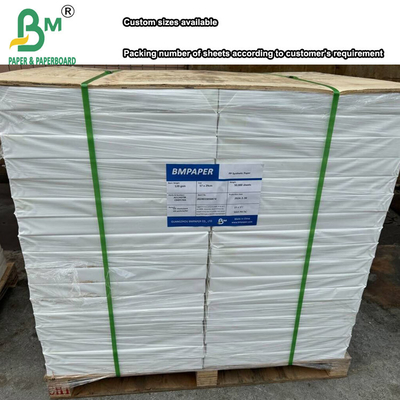 300um papier synthétique Pp mat pour imprimantes à jet d'encre papier blanc imperméable à la déchirure
