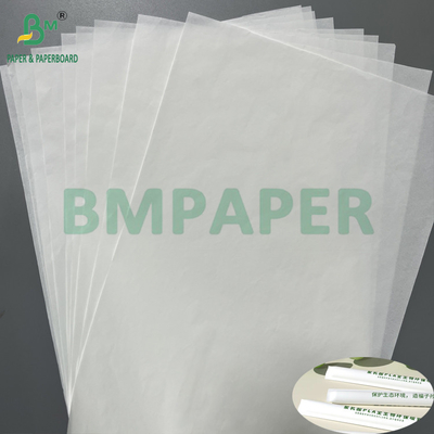 Bon rendement d'impression 24 28 GSM Papier d'emballage d'hygiène blanc