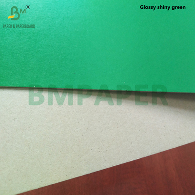 Bonne planéité Dossiers couverts Carton Laminé Vert Bleu Couleur Gris Dossier