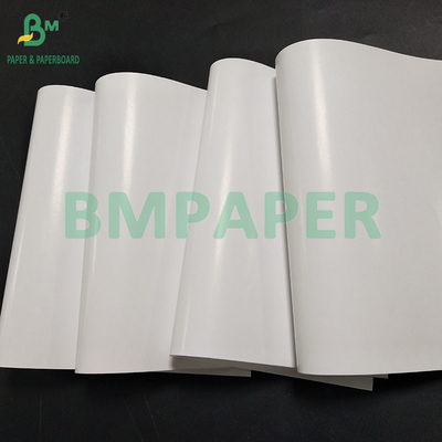 80gm 100% pâte de bois vierge bonne impression C1S papier d'art pour sacs en papier