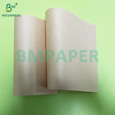 60 gm 100% pâte de bois vierge Brown Kraft sacs de papier pour l'emballage des aliments