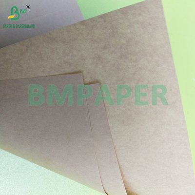 60 gm 100% pâte de bois vierge Brown Kraft sacs de papier pour l'emballage des aliments