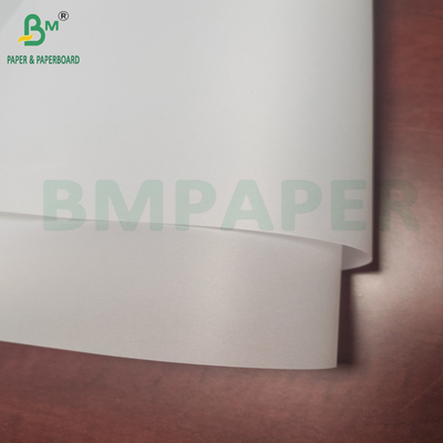 Papier de traçage transparent de 24 x 50 yds, dessin et rouleau de traçage, couleur blanche