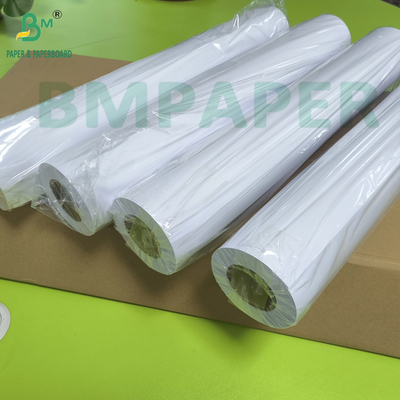 Papier à jet d'encre 30 x 150 rouleaux de papier CAD 80 gm pour jet d'encre grand format