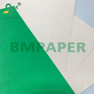 1.2mm 1.5mm Green Color Laminated Grey Back Board Pour la boîte à bijoux