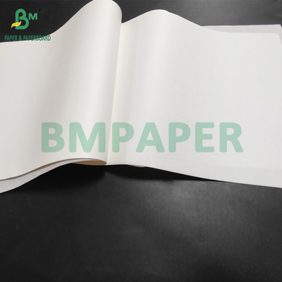 35 gm 38 gm Emballage alimentaire Papier à l'épreuve de la graisse blanc Pour le kit de sandwich 7 635 mm