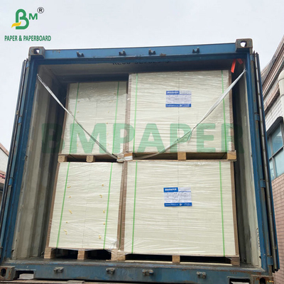 65 grammes de papier blanc brillant haute résistance à l'humidité pour la fabrication d'étiquettes de bouteilles de bière 65 x 95 cm