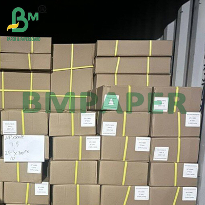 Papier à bande de tracé blanc brillant pour l'impression CAO 36 "x 150ft 20LB sur 2 "