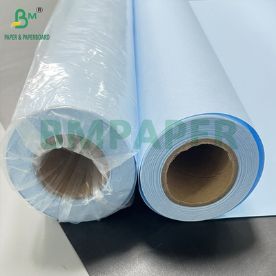 Papier de traceur non recouvert Direct 20lb papier d'impression CAO rouleau de papier 24 "x 300 pieds