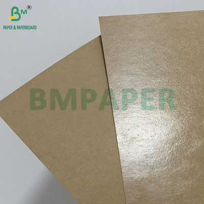 Pe revêtement unilatérale carton kraft brun feuilles grandes pour les boîtes à lunch 400gm + 15g