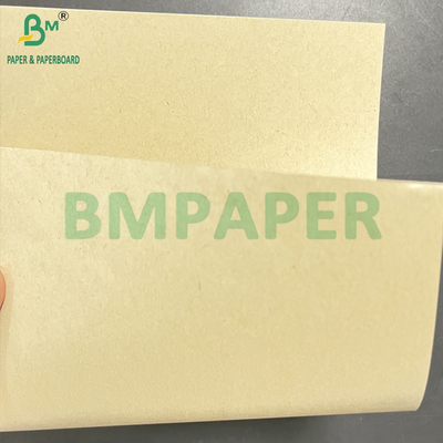 100 300 GSM Feuille de papier de canne à sucre brune recyclable