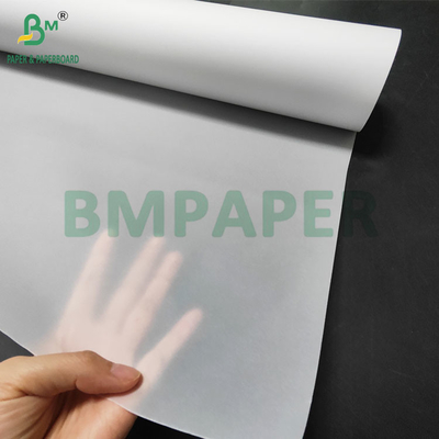 Papier de traçage à jet d'encre translucide de 83 gm à 93 gm pour dessin de croquis de 914 mm x 50 m