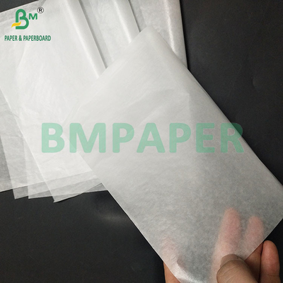 20 grammes de papier blanc semi-transparent pour les vêtements
