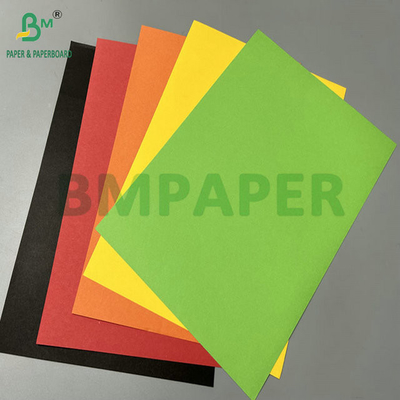 230 grammes 350 grammes Rouge bleu solide carton Bristol non recouvert pour couverture de livre 70 x 100 cm