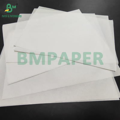 38 grammes de papier d'emballage résistant à la graisse blanc et couleur café