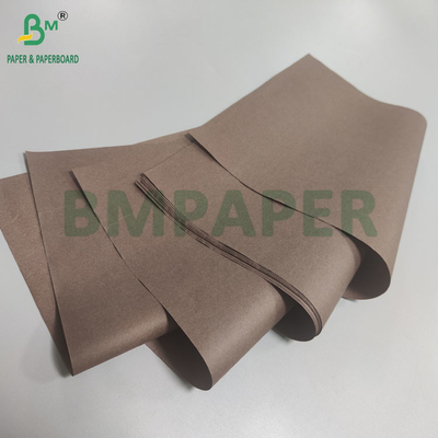 38 grammes de papier d'emballage résistant à la graisse blanc et couleur café