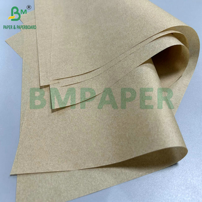35 gr 38 gr Sécurité alimentaire Papier à l'épreuve de la graisse de couleur brune Pour emballer les hamburgers A1 A0