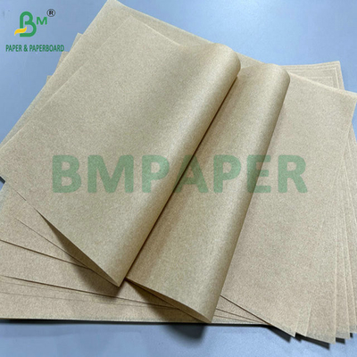 35 gr 38 gr Sécurité alimentaire Papier à l'épreuve de la graisse de couleur brune Pour emballer les hamburgers A1 A0