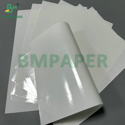 Papier revêtu en PE à 100 grammes, 100% imperméable à l'eau, brillant sur deux côtés, pour la fabrication de sacs d'emballage de semences