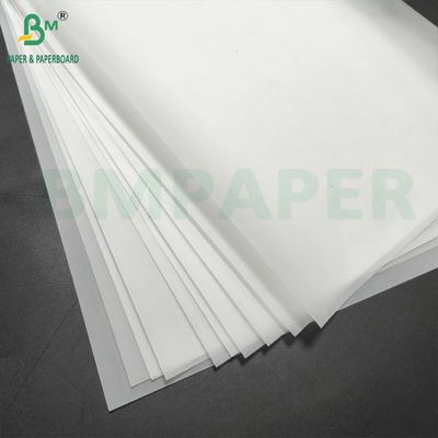 Rouleau de papier de traçage 24 pouces x 55 pouces rouleau de papier de traçage blanc Translucide