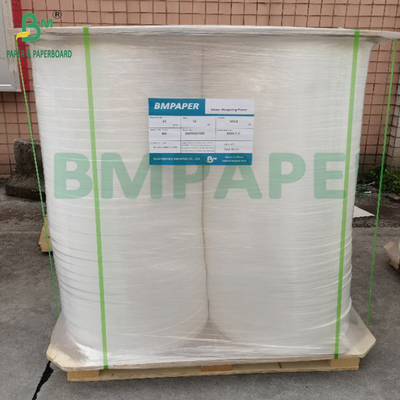 Rouleau de papier de traçage 24 pouces x 55 pouces rouleau de papier de traçage blanc Translucide