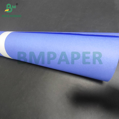 80 grammes papier à dessin bleu violet à face unique pour l'ingénierie 610 mm x 50 m