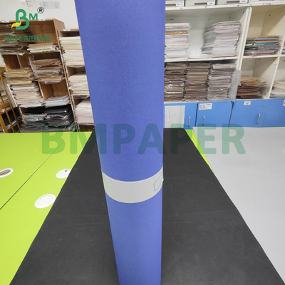 80 grammes papier à dessin bleu violet à face unique pour l'ingénierie 610 mm x 50 m