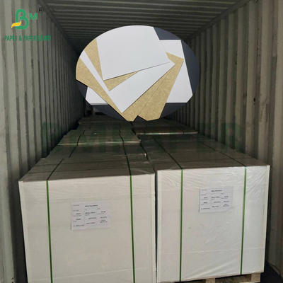 270 gm 300 gm de qualité alimentaire recouvert de blanc haut KLB Kraft arrière porte-papiers 31 &quot; 43 &quot;