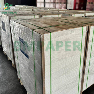 330g 0,44 mm Carton blanc haut papier sulfate de blanchiment pour boîte d'emballage