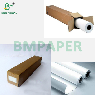 150 gm 200 gm papier photo mat à double face en papier CAO recouvert de blanc 30 m 50 m rouleaux