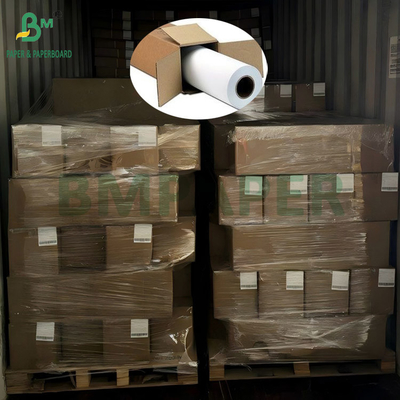 150 gm 200 gm papier photo mat à double face en papier CAO recouvert de blanc 30 m 50 m rouleaux
