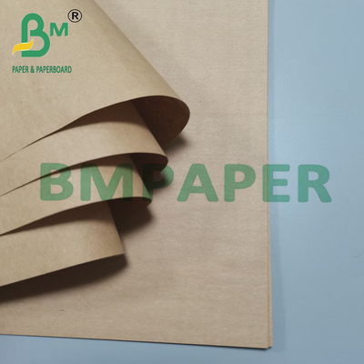 80 g de rouleau de papier kraft à résistance humide brun pour étiquette d'emballage de nourriture surgelée