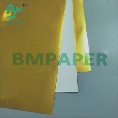 70 grammes de papier doré brillant résistant à l'humidité pour étiquette de boissons 70 cm x 100 cm