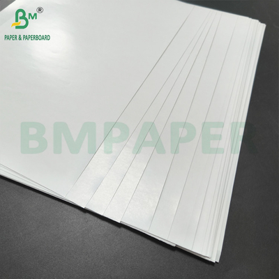 Papier d'art recouvert d'un côté blanc 80 gm 85 gm pour l'étiquette adhésive