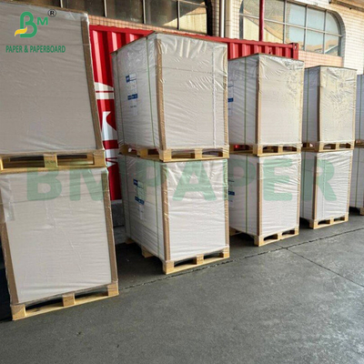 Papier d'art recouvert d'un côté blanc 80 gm 85 gm pour l'étiquette adhésive