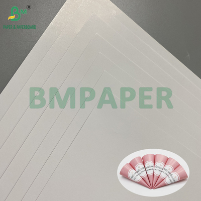 80gm Crème glacée Conus papier Manche congélateur Papier Matériau de qualité alimentaire