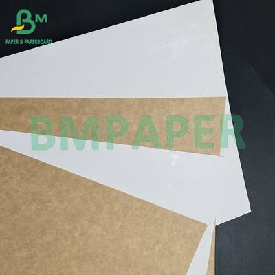 200 gm 360 gm papier kraft recouvert d'argile de qualité alimentaire pour l'emballage du yogourt