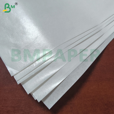 Machine à papier blanchi MG blanche vitrée avec un grand éclat d'un côté 30 gm - 70 gm