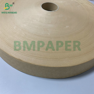 Coupe de papier d'emballage 30mm 32mm 24gsm 28gsm Brown Kraft Pour l'emballage de paille