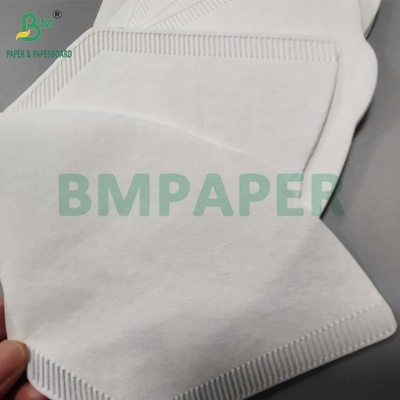 Fiche de papier de filtre à café brun blanc naturel de 50 gm pour une cafetière à goutte à goutte