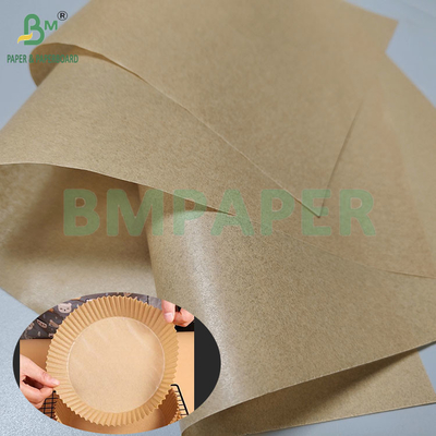 40GSM papier de boulangerie jetable de qualité alimentaire brun pour four à micro-ondes